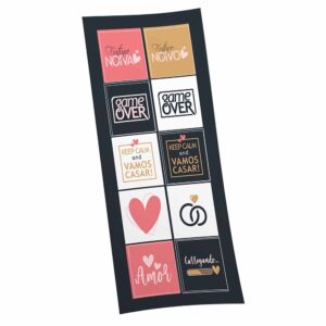 Adesivo Quadrado Chá Bar Bello Festas 8×30