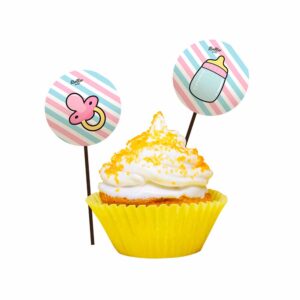 Bandeirinha Doce Chá Hipopótamo Bello Festas 8×8