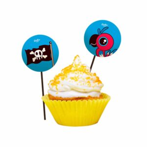 Bandeirinha Doce Pirata Bello Festas 8×8