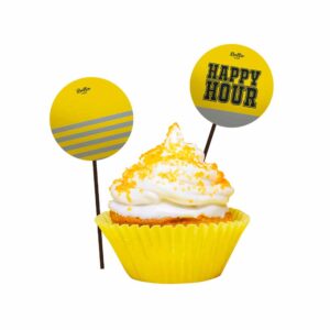 Bandeirinha Doce Happy Hour Bello Festas 8×8