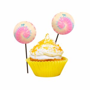 Bandeirinha Doce Tie Dye Bello Festas 8×8