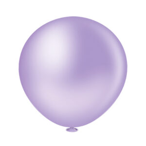 Balão Redondo Liso 25” Lilás Bello Festas 5×1