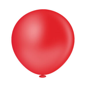 Balão Redondo Liso 25” Vermelho Bello Festas 5×1