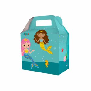 Caixa Surpresa Festa das Sereias Bello Festas 8×8