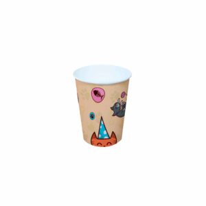 Copo de Papel 200ml Pets Bello Festas 8×8
