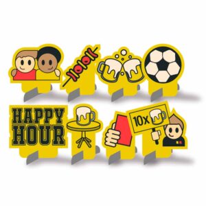 Decoração de Mesa Happy hour Bello Festas 8×8