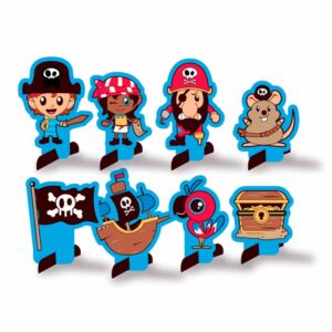 Decoração de Mesa Pirata Bello Festas 8×8