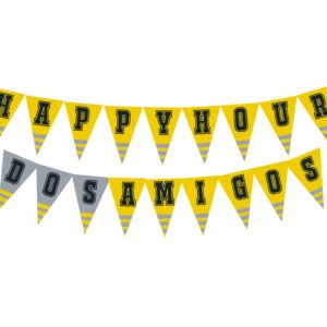 Faixa Decorativa Happy Hour Bello Festas 8×1