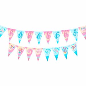 Faixa Decorativa Tie Dye Bello Festas 8×1