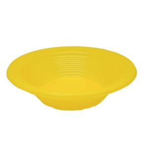 Prato PS 15 Fundo Amarelo Perolado Bello Festas 50x10