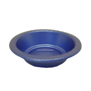 Prato PS 12 Fundo Azul Petróleo Bello Festas 100x10