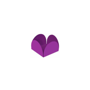 Porta Forminha Liso Roxo Bello Festas 12×40