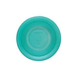 Prato PS 15 Fundo Verde Perolado Bello Festas 50x10