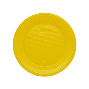 Prato PS 15 Raso Amarelo Perolado Bello Festas 50x10