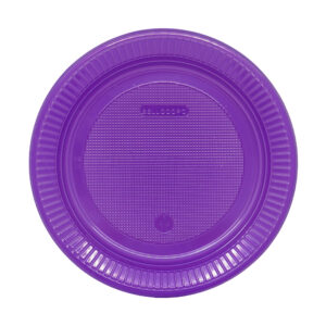 Prato PS 18 Raso Neon Roxo Bello Festas 50x10