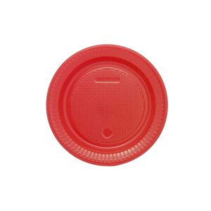Prato PS 15 Raso Vermelho Bello Festas 50x10