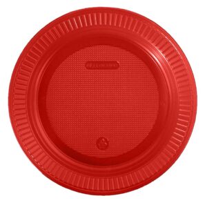 Prato PS 18 Raso Vermelho Bello Festas 50x10