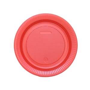 Prato PS 18 Raso Vermelho Perolado Bello Festas 50x10