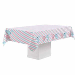 Toalha Plástica Chá Hipopótamo Bello Festas 4×1