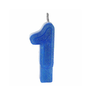 Vela Big 1 Azul Bello Festas 10x1