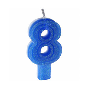 Vela Big 8 Azul Bello Festas 10x1
