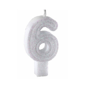 Vela Big 6 Branco Bello Festas 10x1