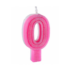 Vela Big 0 Rosa Bello Festas 10x1