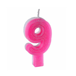 Vela Big 9 Rosa Bello Festas 10x1