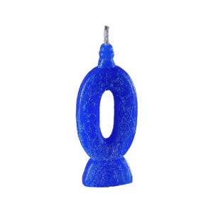 Vela Super 0 Azul Bello Festas 10x1